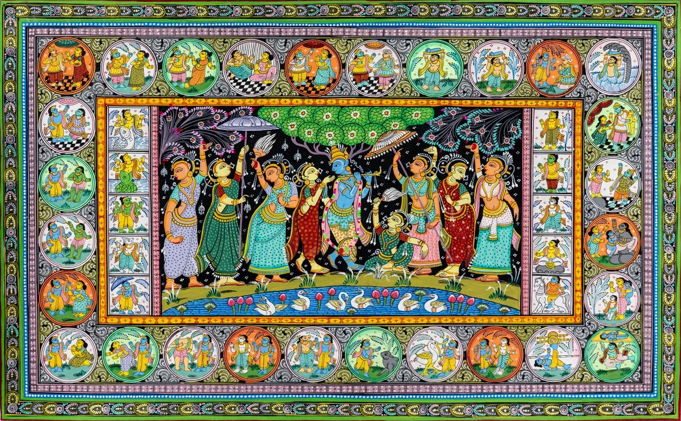 Vrindavana Chandra | 18 Legends of Krishna in Color