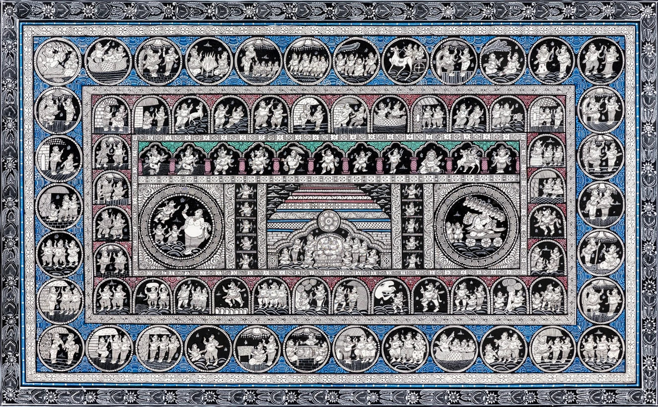Maryada Purushottam | 68 Legends of Rama in Stone Colours