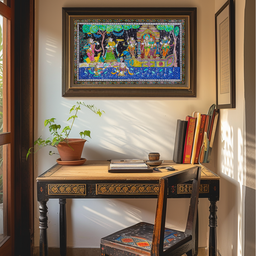 Chandan Jatra | Riding with the Divine Pattachitra Style