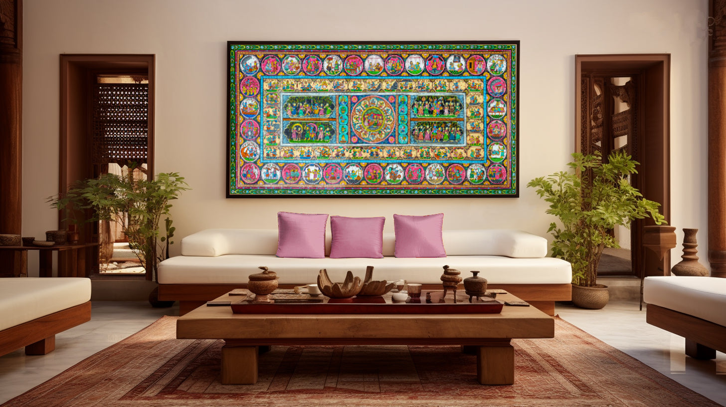 Krishna Leela in Color | Legends of the Lord Pattachitra Style