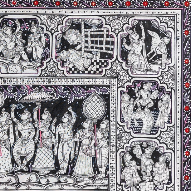 Chitachora Gopal | 18 Legends of Krishna in Monochrome