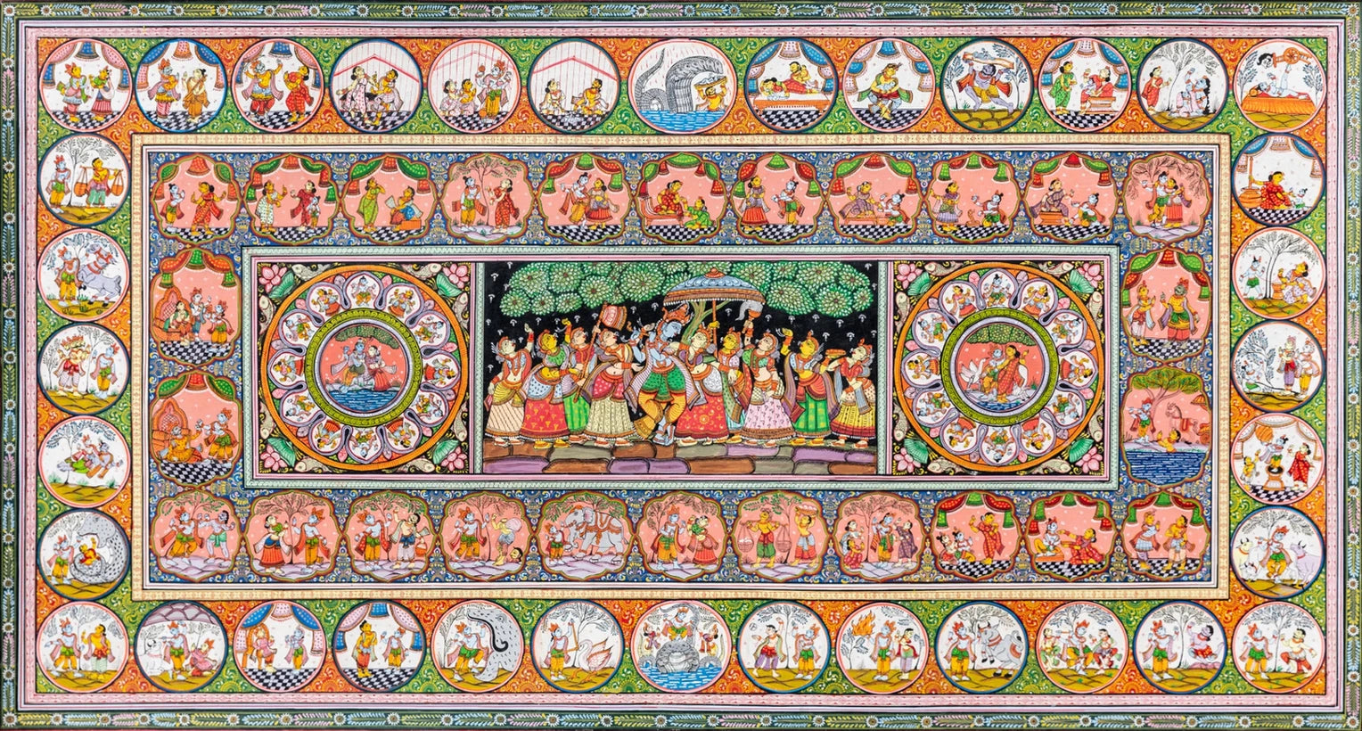 Bhagwat Leela | 62 Legends of Krishna in Color