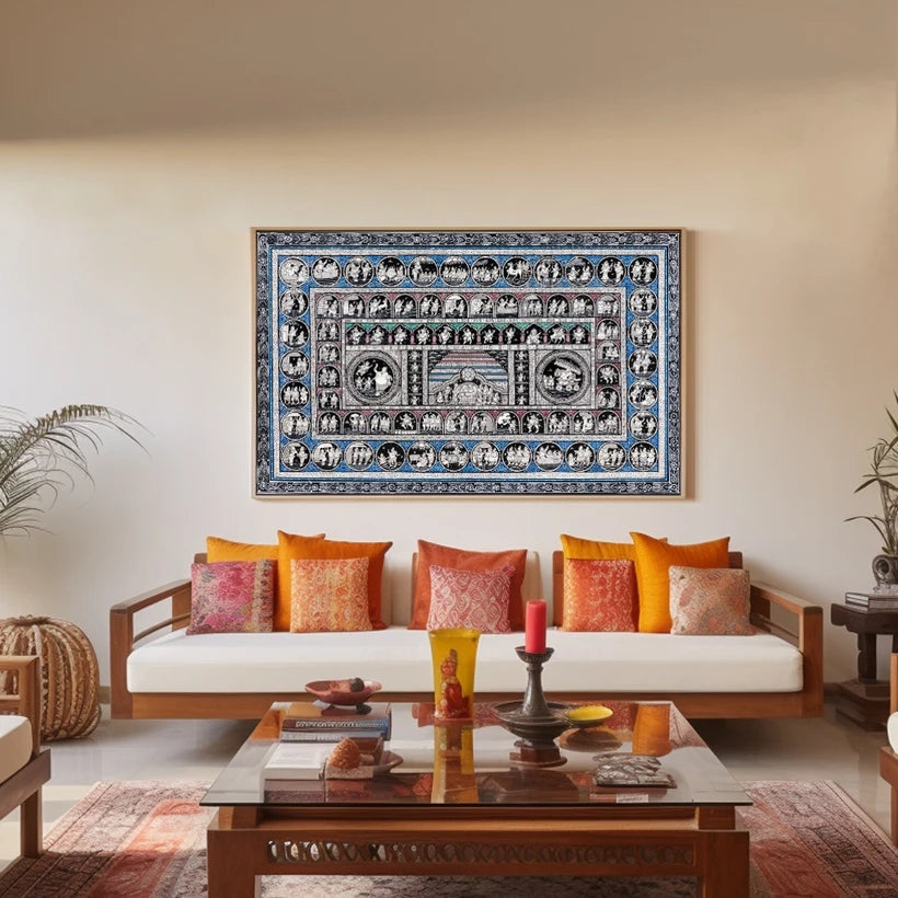 Maryada Purushottam | 68 Legends of Rama in Stone Colours