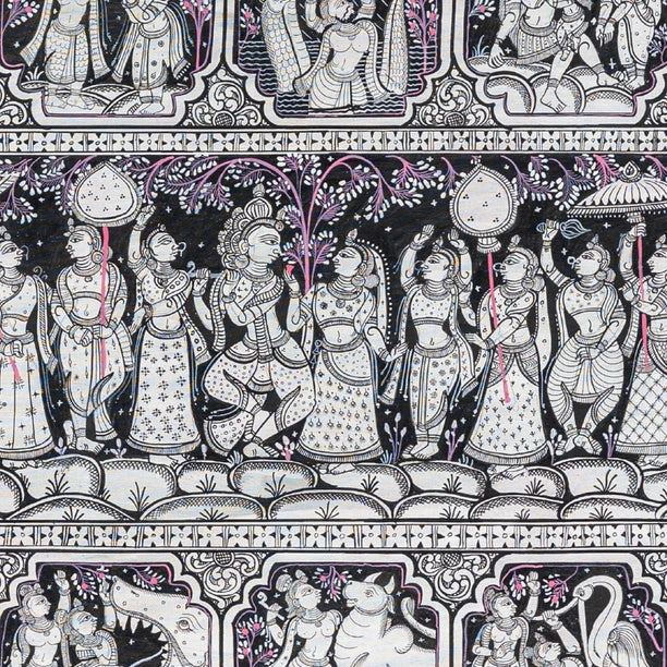 Chitachora Gopal | 18 Legends of Krishna in Monochrome