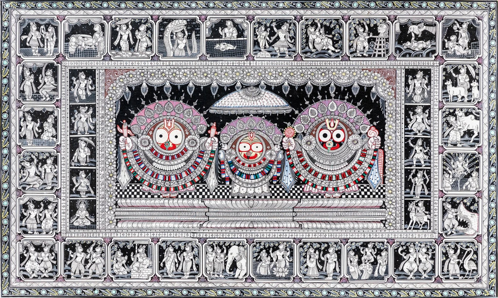 Swarna Avatar Jagannath | 28 Legends of Jagannath in Stone Colours
