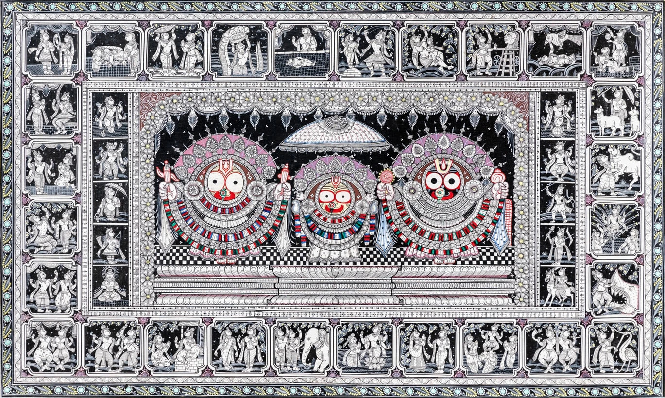 Swarna Avatar Jagannath | 28 Legends of Jagannath in Stone Colours