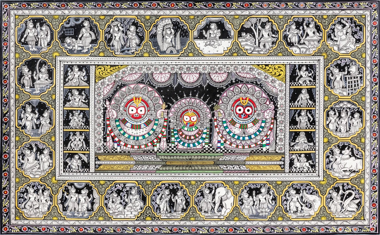 Swarna Avatar Jagannath | 22 Legends of Jagannath in Stone Colours