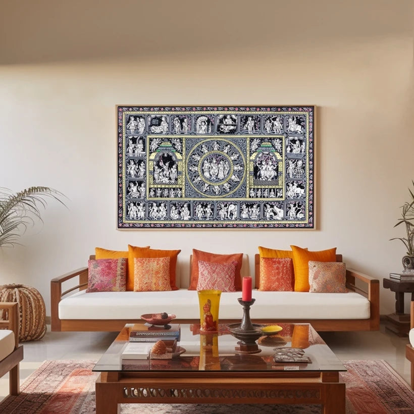 Madana Gopal | 24 Legends of Krishna in Stone Colours